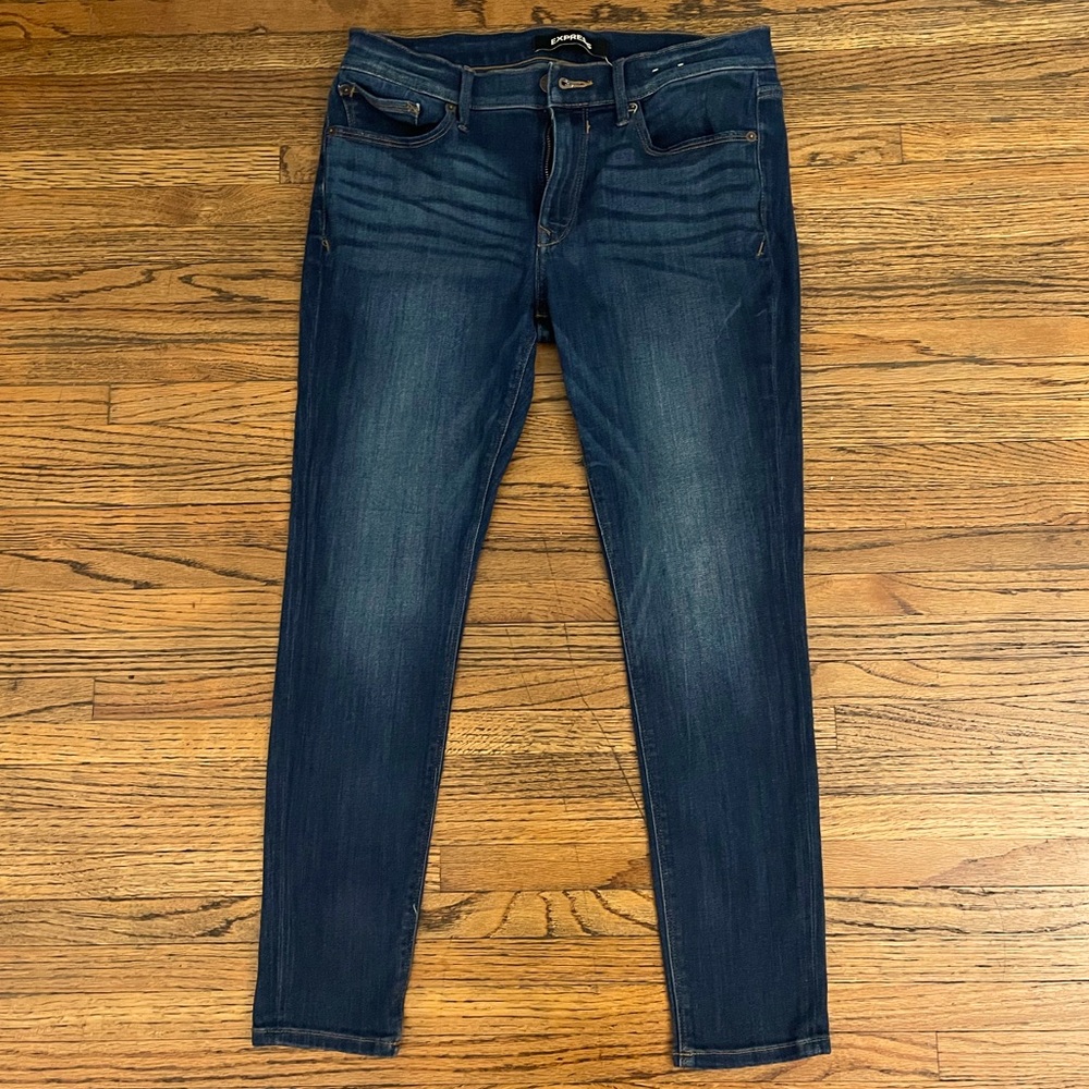 Express Dark Wash Jeggings